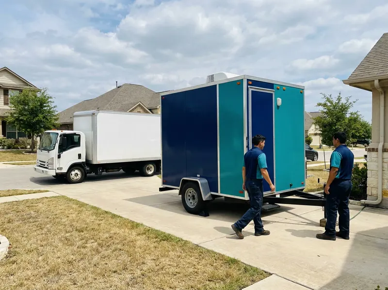 Luxury Restroom Trailer Rental in Austin, TX