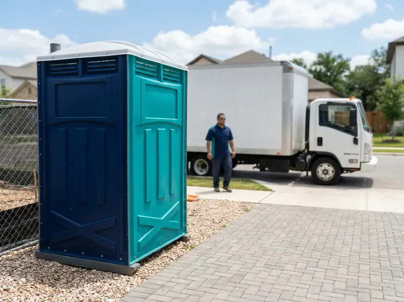 Standard Construction Portable Toilet in Austin, TX